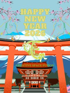 新年あけましておめでとうございます🎍

本年のCREATIVE SPACE FUSIONも何卒よろしくお願いします🎠✨✨

新年の営業は明日1/5(月)よりスタート‼️
スタッフ一同皆様をお待ちしております☆